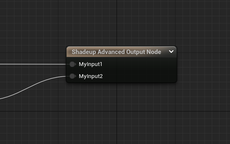 Material graph node