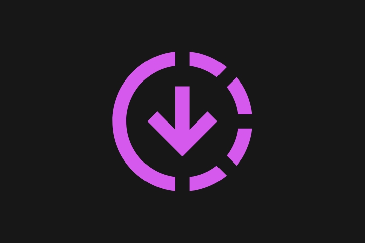 Down arrow icon